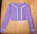 bolero en longsleeve maat 134/140, Kinderen en Baby's, Meisje, Gebruikt, Ophalen of Verzenden, Shirt of Longsleeve