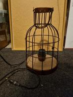 Vogelkooi Lamp, Gebruikt, Vintage, Ophalen of Verzenden, Minder dan 50 cm