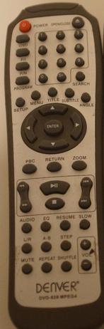 denver dvd628 afstandbediening, Ophalen of Verzenden, Gebruikt, Origineel, Mediaspeler