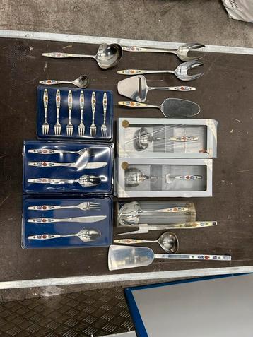 Boerenbont Bestek Set Groot & Klein beschikbaar voor biedingen