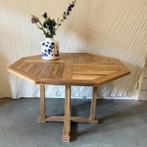 Ronde Tuintafel - 120 cm - massief teak - TTM Wonen, Www.ttmwonen.nl, Nieuw, Ophalen of Verzenden, Info@ttmwonen.nl