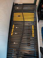 2x electrische lattenbodem met bed ( 160x200 ) te koop !, Ophalen, Tweepersoons, Zo goed als nieuw, Bedbodem