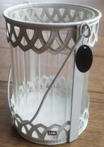 Riverdale windlicht, Overige materialen, Wit, Ophalen of Verzenden, Zo goed als nieuw