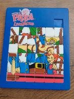 Pippi Langkous Schuifpuzzel - Vintage, Gebruikt, Van hout, 4 tot 6 jaar, Meer dan 50 stukjes