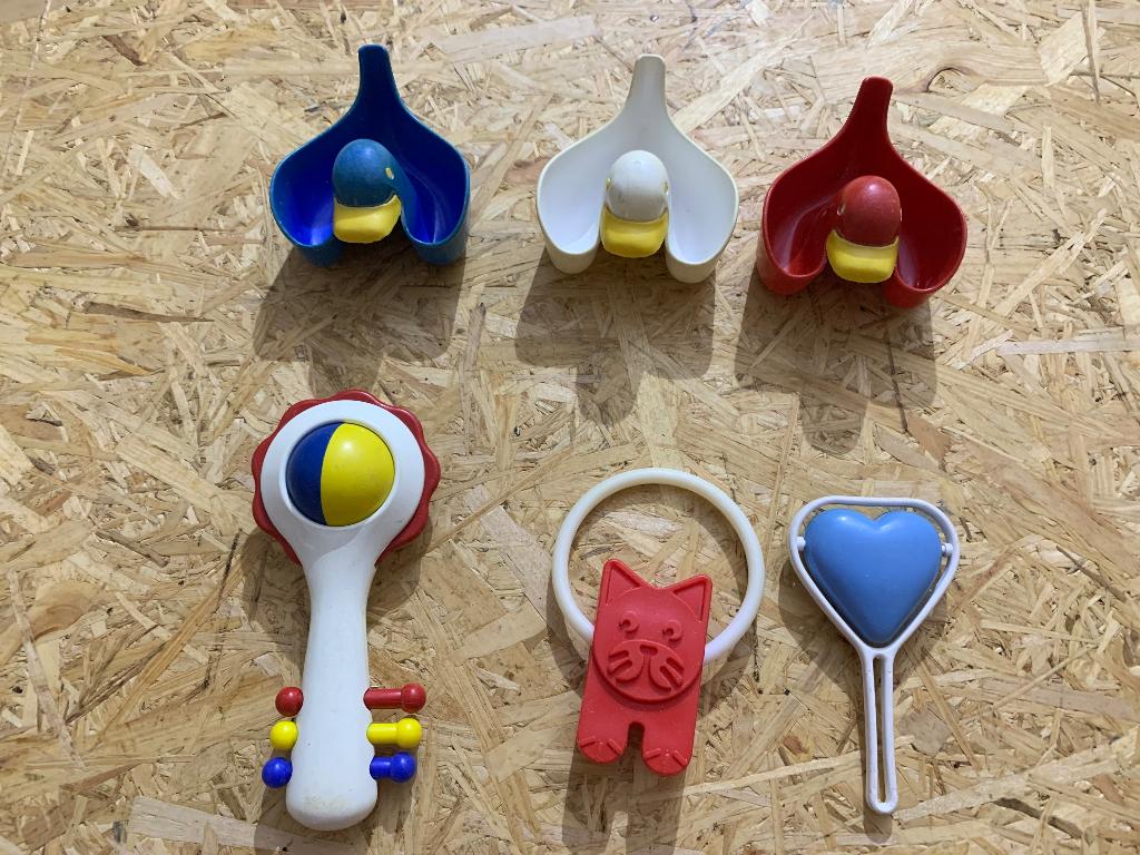 Vintage retro 1981 baby-peuter Speelgoed Chicco, Ophalen of Verzenden, Zo goed als nieuw, Overige typen, Met licht