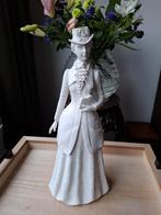 Clayre & Eef mooi wit beeld dame, Ophalen of Verzenden, Zo goed als nieuw
