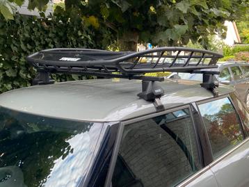Thule Canyon XT dakrek + Thule Squarebar EVO 118 dakdragers beschikbaar voor biedingen