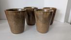Franse Retro Vintage rustieke bekers mokken aardewerk, Ophalen of Verzenden, Zo goed als nieuw, Overige stijlen, Kop(pen) en/of Schotel(s)
