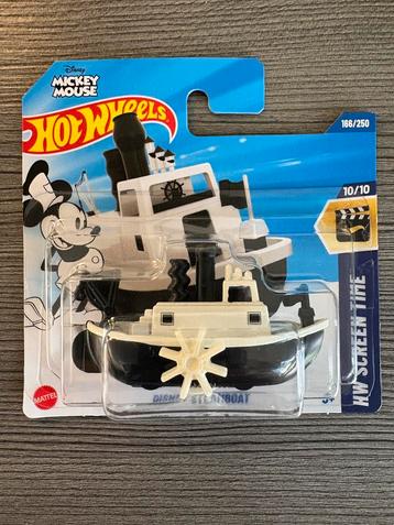 Hotwheels Mickey Mouse Steamboat - 166/250 beschikbaar voor biedingen