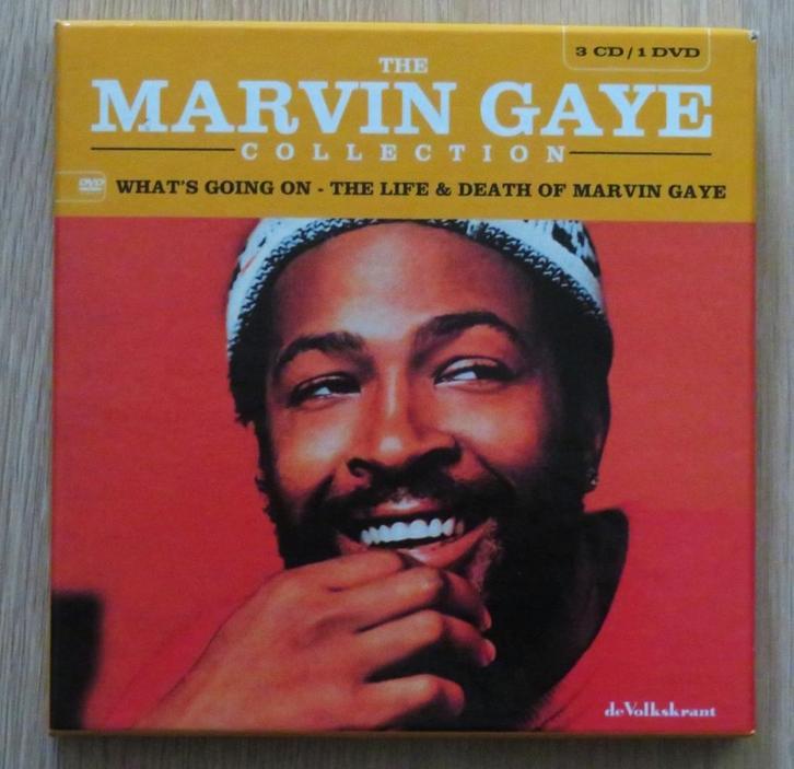 Marvin Gaye: The Collection ( Box met 3 CD's + DVD), Cd's en Dvd's, Cd's | Pop, Zo goed als nieuw, 2000 tot heden, Ophalen of Verzenden