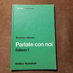 Parliamo Italiano 1 - Leerboek Italiaans, Boeken, Gelezen, Niet van toepassing, Ophalen of Verzenden, Boström-Moretti