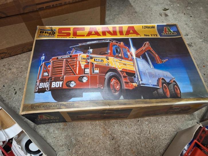 bouwdozen Scania Torpedo 142 143 Italeri 1/24, Hobby en Vrije tijd, Modelbouw | Auto's en Voertuigen, Gebruikt, Truck, 1:32 tot 1:50