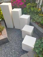 Div. maten zuilen te koop, mat wit geverfd, vanaf 15 euro, Huis en Inrichting, Woonaccessoires | Zuilen en Pilaren, Ophalen, Nieuw