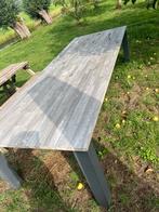 Tuinset tafel en 8 stoelen, Tuin en Terras, Ophalen of Verzenden, Gebruikt