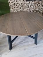 Woood Derby ronde houten tafel, 100 tot 150 cm, 100 tot 150 cm, Rond, Gebruikt