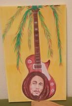 Bob Marley Canvas Kunstwerk, Antiek en Kunst, Kunst | Schilderijen | Klassiek, Ophalen of Verzenden