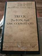 War Departement Manual Truck GMC april 1944 WW2, Ophalen of Verzenden, Landmacht, Amerika, Boek of Tijdschrift