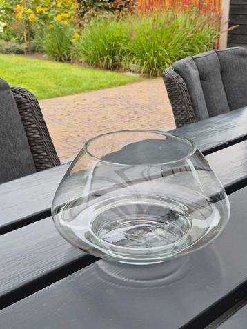Glazen Decoratie Schaal - 30cm Breed beschikbaar voor biedingen