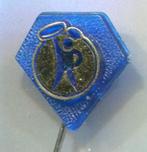 Turkstra beschuit blauw plastic speldje ( V_166 ), Verzamelen, Speldjes, Pins en Buttons, Verzenden, Nieuw, Merk, Speldje of Pin