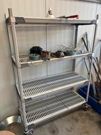 Koelcel Rek op wielen, Ophalen, Gebruikt