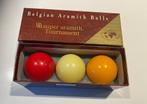 Aramith biljartballen 61.5mm, Sport en Fitness, Biljarten en Poolen, Ophalen of Verzenden, Zo goed als nieuw, Keu of Ballen