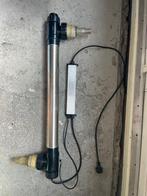 UVC-TECH 75 watt RVS uv lamp, Tuin en Terras, Vijver-toebehoren, Ophalen of Verzenden, Zo goed als nieuw, Overige typen