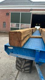 Grenen houtenbalken, Doe-het-zelf en Verbouw, Hout en Planken, Ophalen, Gebruikt, Grenen, Balk