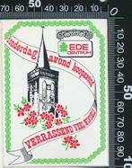 Sticker: Ede Centrum - Donderdagavond koopavond, Ophalen of Verzenden, Zo goed als nieuw, Bedrijf of Vereniging