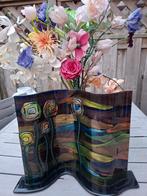 Design Vaas van Murano glaswerk 35 cm hoog x 40 cm breed, Antiek en Kunst, Ophalen