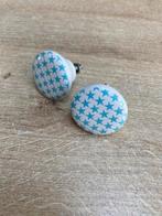 Deurknoppen porselein met blauwe sterretjes, Ophalen of Verzenden, Zo goed als nieuw, Overige typen