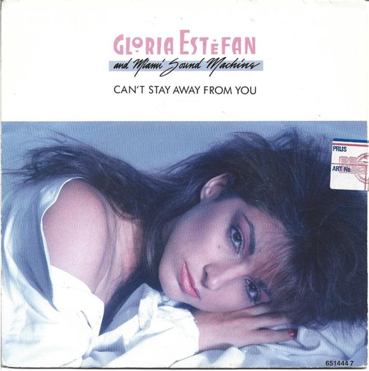 Gloria Estefan - Can't stay away from you uit 1987, Cd's en Dvd's, Vinyl Singles, Gebruikt, Single, Pop, 7 inch, Ophalen of Verzenden