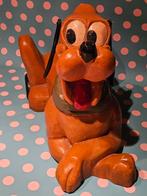 Disney. Grote houten massieve pluto, Verzamelen, Ophalen, Goofy of Pluto, Zo goed als nieuw, Beeldje of Figuurtje