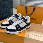 LV Louis Vuitton Trainers - Zwart & Blauw - 38 T/M 46, Ophalen of Verzenden, Nieuw, Overige kleuren, Sneakers of Gympen
