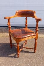 Antieke, Franse stoel, vintage fauteuil ca. 1880, Antiek en Kunst, Antiek | Meubels | Stoelen en Banken, Ophalen