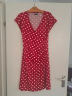 King Louie polkadot jurk maat M zgan, Kleding | Dames, Jurken, Maat 38/40 (M), Ophalen of Verzenden, Zo goed als nieuw, Knielengte