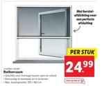 Livarno Home Rolhorraam - Nieuw in doos, Ophalen, Kunststof, 120 cm of meer, Hordeur
