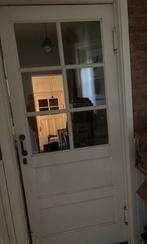 Klapdeur met glas, Ophalen, Gebruikt, 80 tot 100 cm, Binnendeur