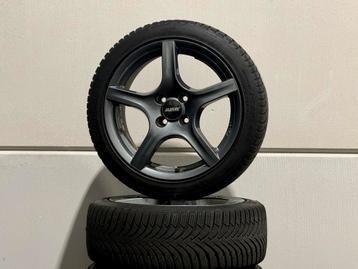 Fiat 500 Abarth Alutec 16 inch WINTER Set | Winterbanden beschikbaar voor biedingen