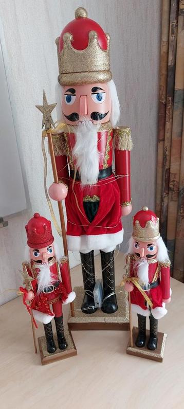 Notenkraker Set - Kerstdecoratie beschikbaar voor biedingen