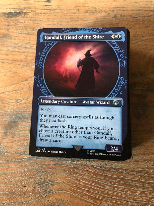 Mtg commander deck lord of the rings, Hobby en Vrije tijd, Verzamelkaartspellen | Magic the Gathering, Zo goed als nieuw, Speeldeck