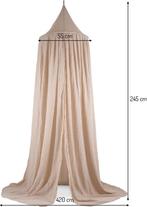 Jollein Klamboe Nougat Vintage incl. Piekstok, Kinderen en Baby's, Kinderkamer | Inrichting en Decoratie, Ophalen, Zo goed als nieuw