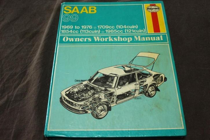 Saab 99 1969 - 1976 owner's workshop manual werkplaatsboek, Auto diversen, Handleidingen en Instructieboekjes, Ophalen of Verzenden