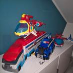 Paw Patrol vrachtwagen, politieauto en 2 vliegtuigen, Ophalen of Verzenden, Zo goed als nieuw