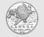 Canada - 50 Dollars 2016 - Sneeuwhaas, Verzenden, Noord-Amerika, Setje, Zilver
