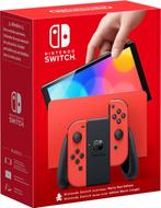 Nintendo Switch OLED - Rood - Mario editie, Spelcomputers en Games, Nintendo of Europe SE, Contact@nintendo.nl, Goldsteinstrasse 235,  Frankfurt am Main, Duitsland