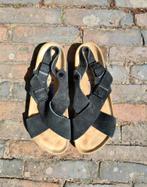 Birkenstock sandalen Tulum soft voetbed , zwart 38, dames, Ophalen of Verzenden, Zo goed als nieuw, Zwart, Sandalen of Muiltjes