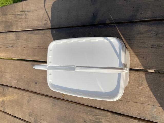 Handige kunstof opbergboxen bakjes ,stapelbaar,  met deksel, Doe-het-zelf en Verbouw, Overige Doe-het-zelf en Verbouw, Zo goed als nieuw