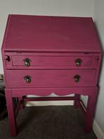 Vintage Roze Secretaire, Huis en Inrichting, Kasten | Secretaires, Ophalen, Gebruikt