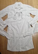 2 ZGAN witte overhemden - jongen, WE fashion, 158-164, Overhemd of Blouse, Ophalen of Verzenden, Zo goed als nieuw, Jongen
