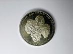 50 gulden * 1990 * zilver * 100 jaar Vorstinnen, Koningin Beatrix, Zilver, Ophalen of Verzenden, Losse munt